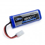 BATERIA DE NIMH 1800MAH 7,2V 6 CÉLULAS COM PLUG TAMIYA ALTA PERFORMANCE LB1800